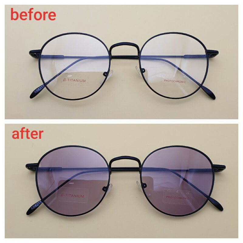 ELDORA / Kacamata Lensa Photocromic AB8213