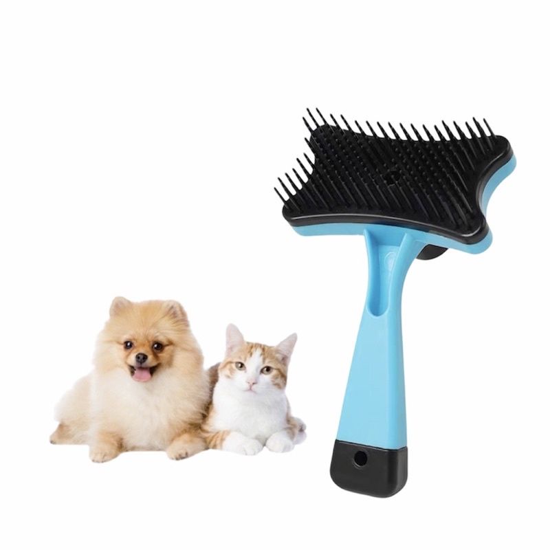 SISIR GROOMING PRESS TOMBOL UNTUK KUCING ANJING HEWAN PELIHARAAN