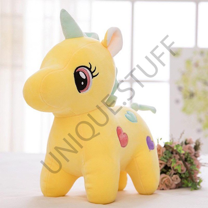 Boneka unicorn import boneka kuda pony soft plush toy