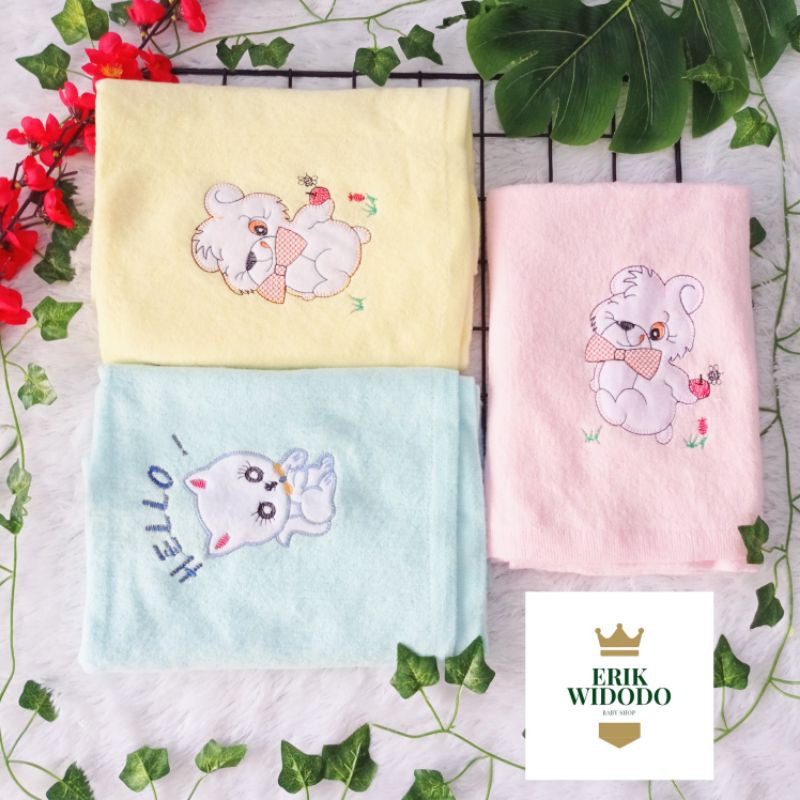 Harga Handuk Bayi Halus Merk Ivory Bordir