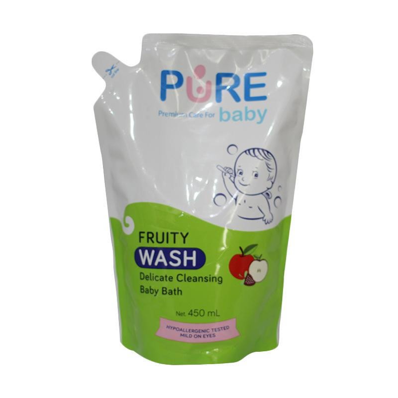 Sabun cair Pure BB Wash Fruity / Freshy Refill 450ml