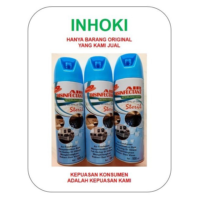 PROMO ZONE AIR DISINFECTANT  SPRAY 500ML - ORIGINAL