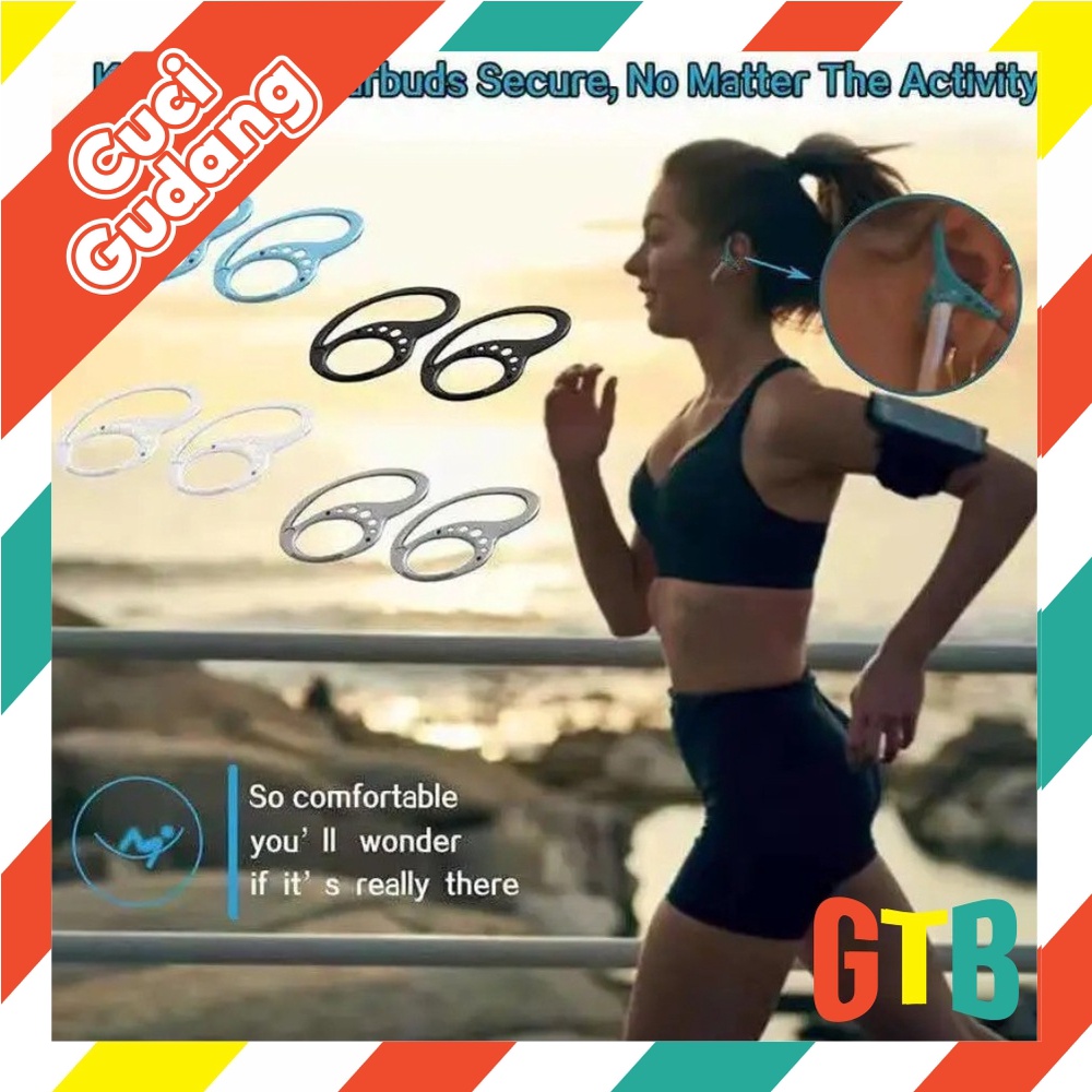 ❤️GTB❤️ Earphone Headset Safety Band Clamps Silicone Loss Drop Artefact Bluetooth Keepods R360