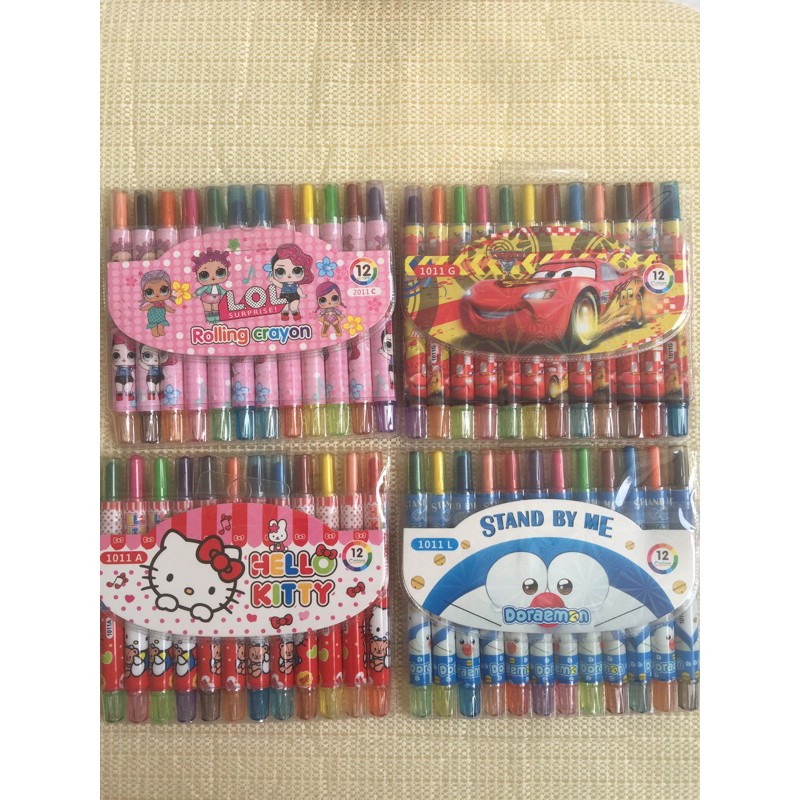 

CRAYON PUTAR 12 WARNA PENDEK