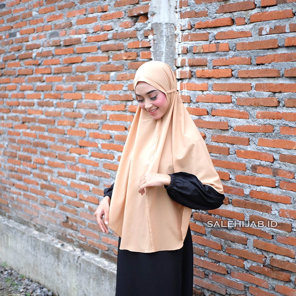 BERGO HANNAH DIAMOND XXL - Jilbab Instan Kerudung Hijab Khimar Hanah-1