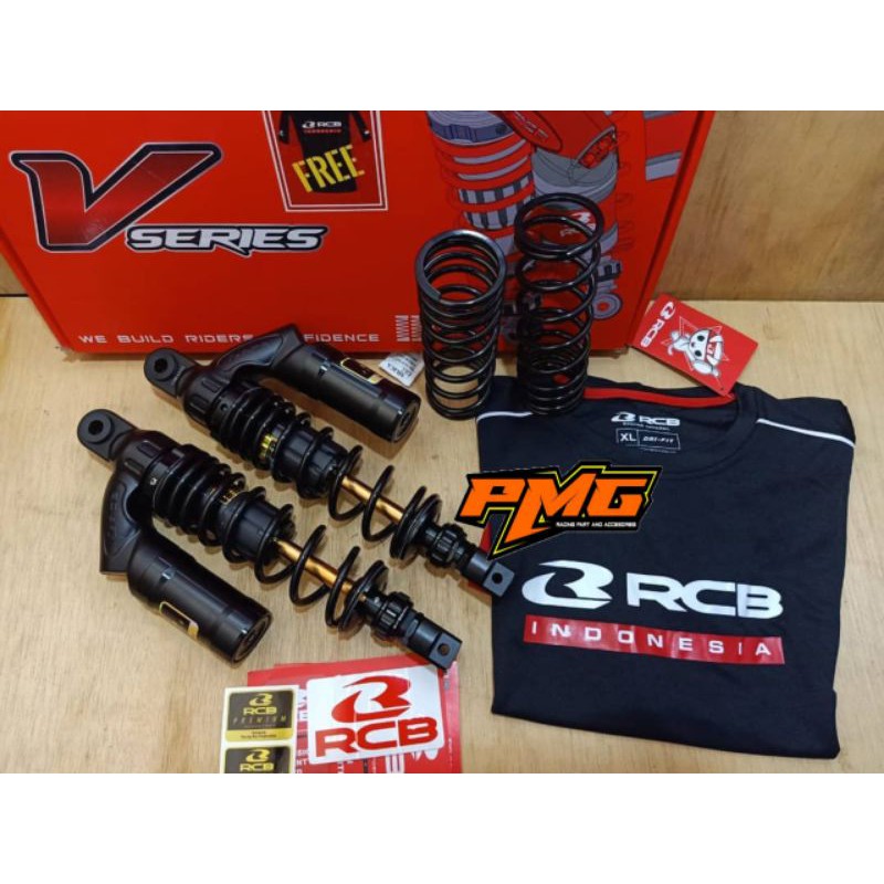 shock shockbreaker rcb vs series full black spesial edition nmax aerox lexi pcx not yss ktc moto1