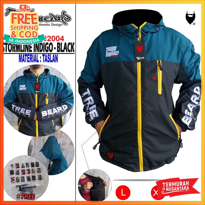 Jaket Pria Outdoor Gunung Waterproof