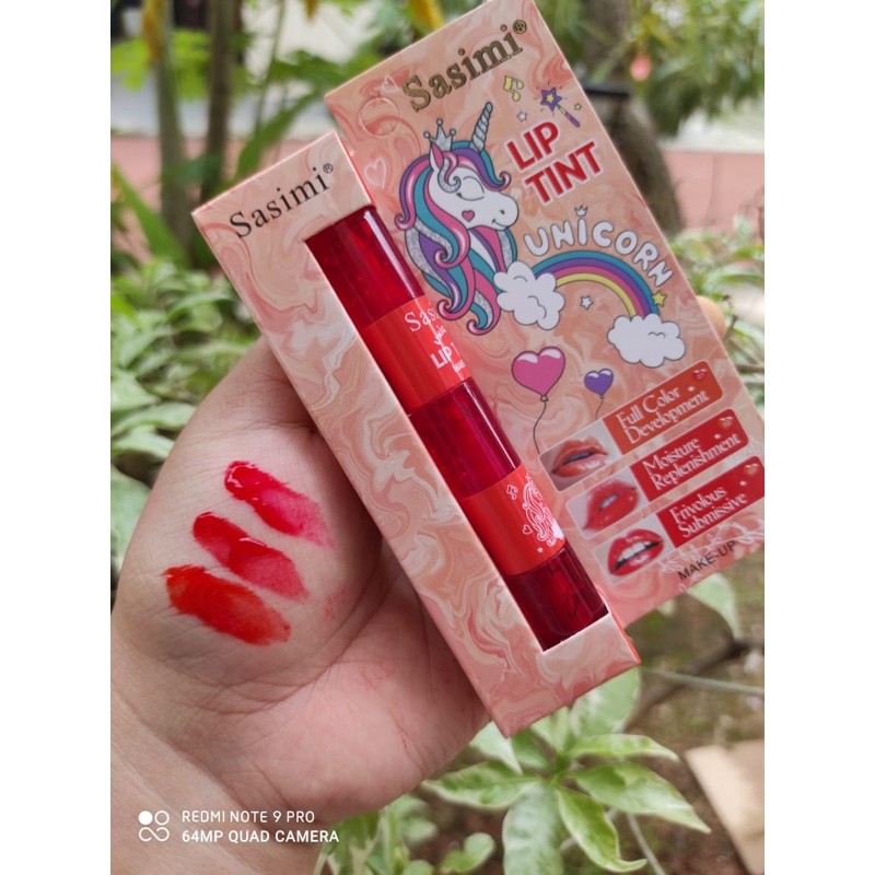 [ PER SET ] SASIMI LIPTINT  3IN1