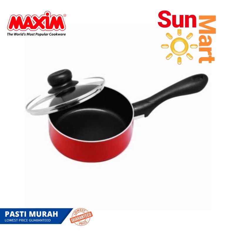 Saucepan Maxim Valentino 18 cm / Panci Susu Maxim / Sauce Pan 18cm