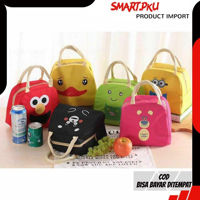 SP (COD) - T117 Tas Bekal Karakter Ukuran Besar / Lunch Bag / Perlengkapan Bekal Anak Sekolah