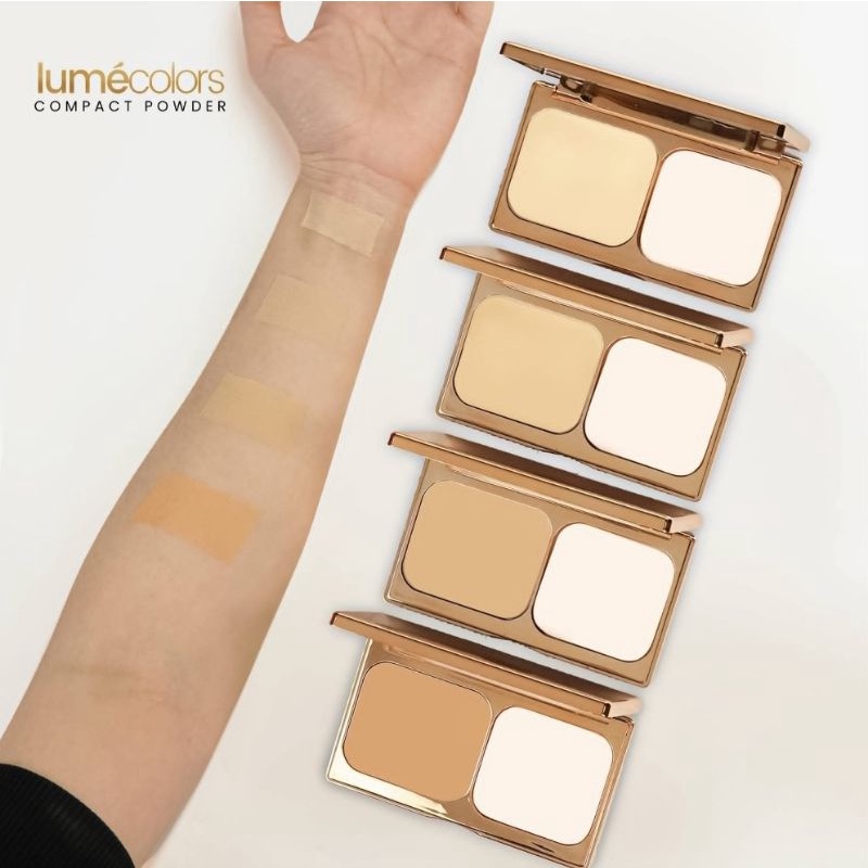 Lumecolors COMPACT POWDER TWO WAY CAKE FOUNDATION PORE BLURRING OIL CONTROL CHRISTINA LIE