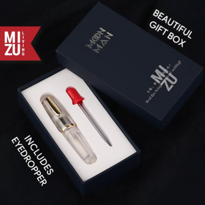

MOONMAN Q1 Eyedropper Fountain Pen High Capacity Stainless Steel Nib