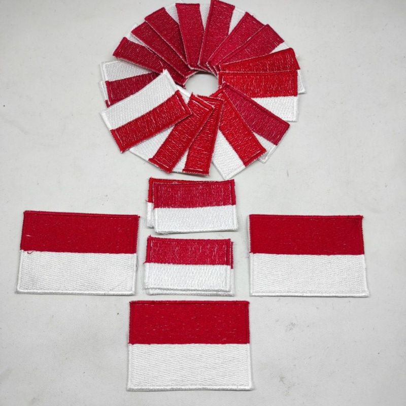 Patch bendera merah putih