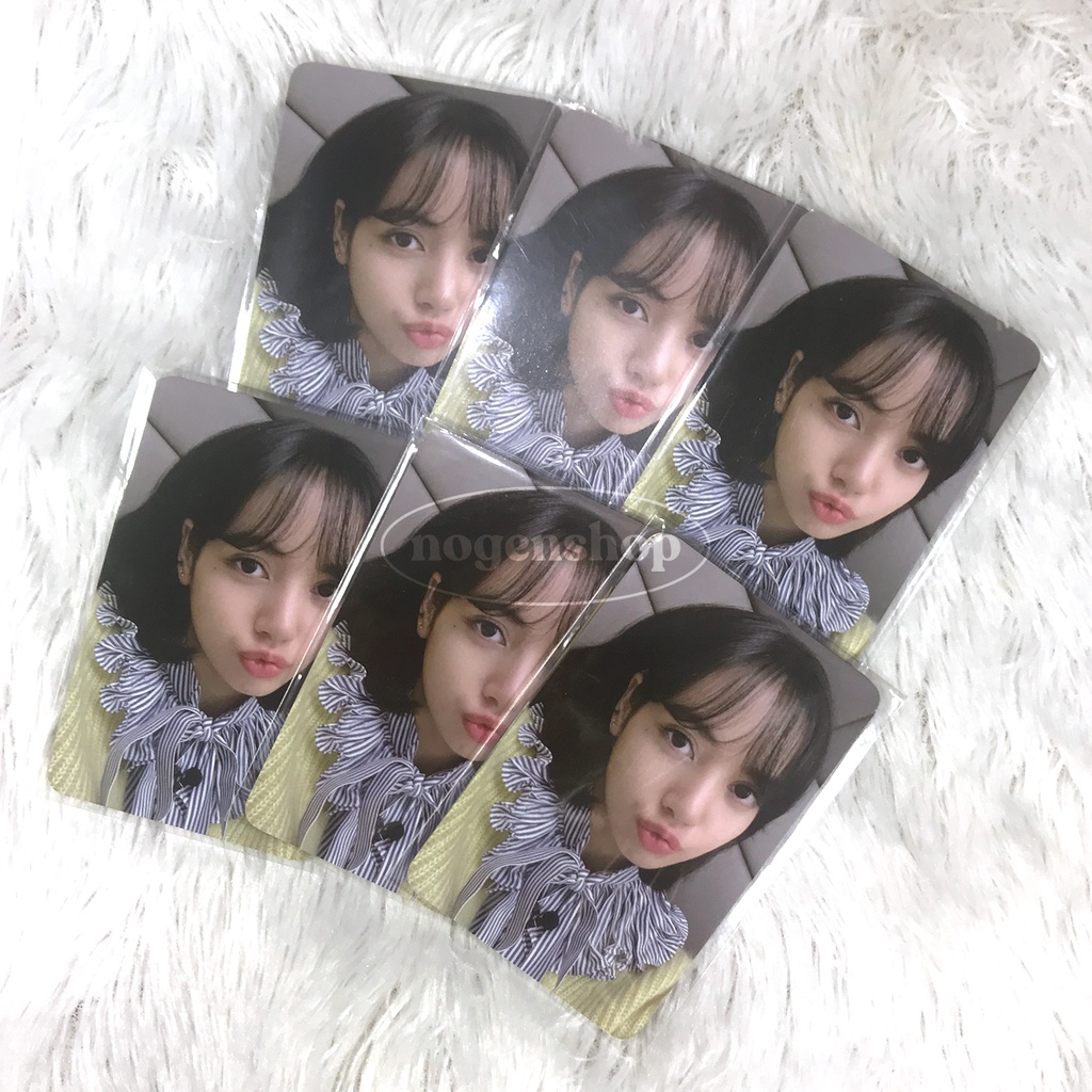 [OFFICIAL] PHOTOCARD PC BENEFIT KTOWN4U BLACKPINK LISA LALISA SEALED