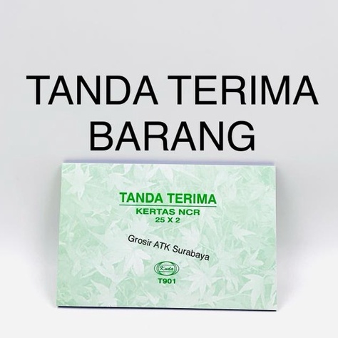 

BUKU TANDA TERIMA BARANG KUDA Pengiriman Penerimaan Barang Kuda NCR 2 PLY Rangkap