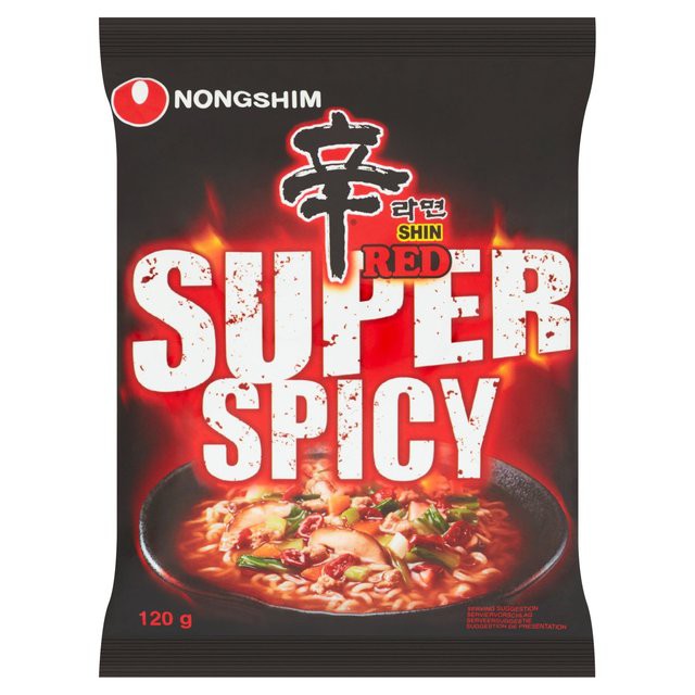 

Nongshim Red Super Spicy - ramen super pedas Korea