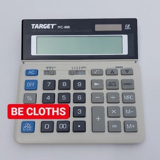 Target MC-888 Kalkulator Check Correct MC 888 Desktop Office ORIGINAL