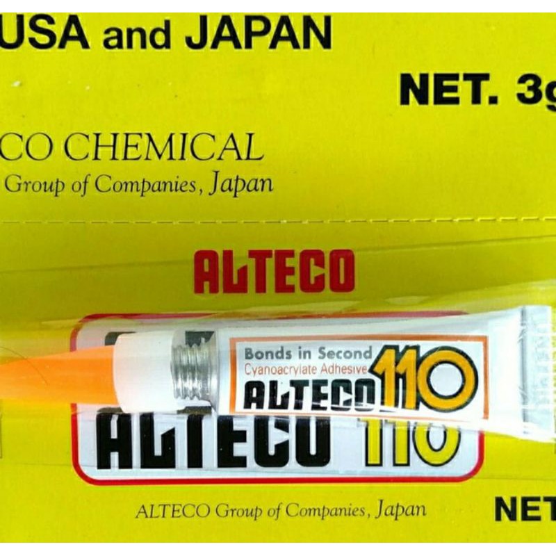 Lem Super Glue Alteco Alteko 110 japan 3gr