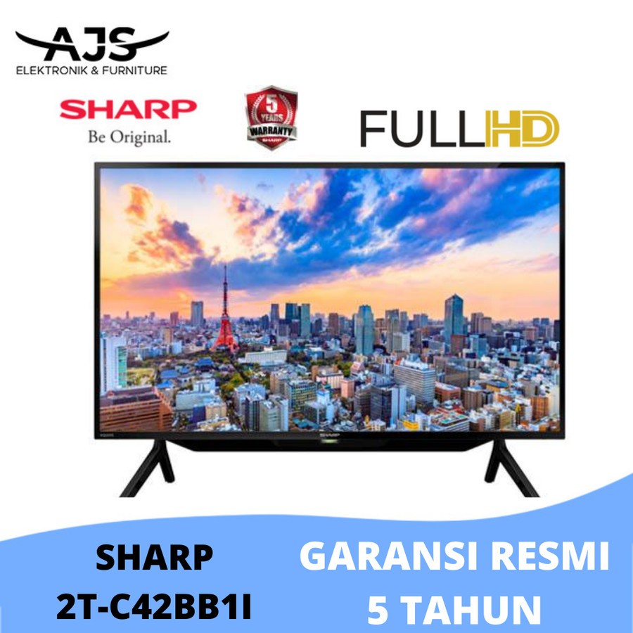TV SHARP LED 42'' 42BB1 GARANSI RESMI & TERMURAH