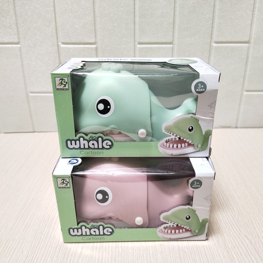 Mainan Prank Ikan Paus Gigit Jari