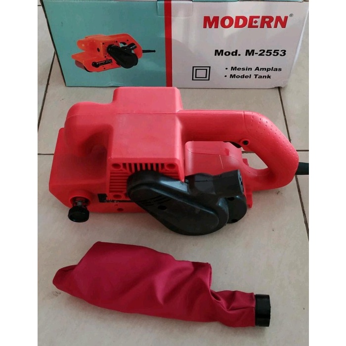 Mesin-Amplas-Belt-Sander-Model-Tank-Modern-M-2553