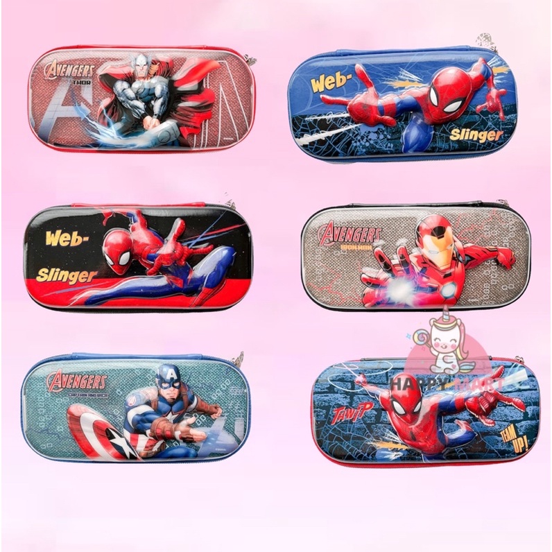 

kotak pensil ironman / captain america / thor premium