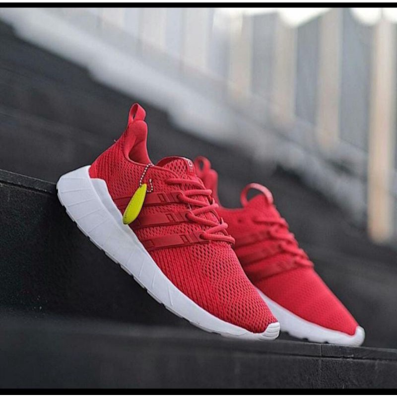 Adidas Questar Flow Maroon/white