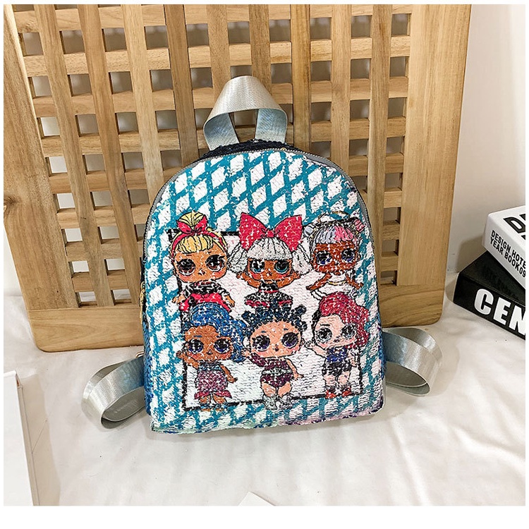 BA1941 Tas Anak Sequin 2 Gambar Import