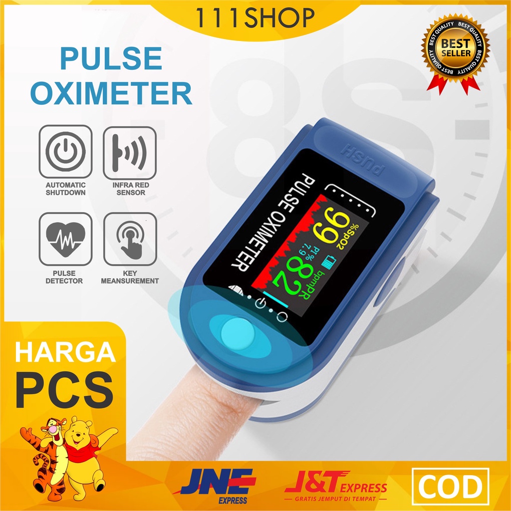 PULSE OXIMETER OXYMETER PINGERTIP GENERAL CARE ORIGINAL ALAT PENGUKUR KADAR OKSIGEN OKSIMETER DALAM DARAH/JANTUNG