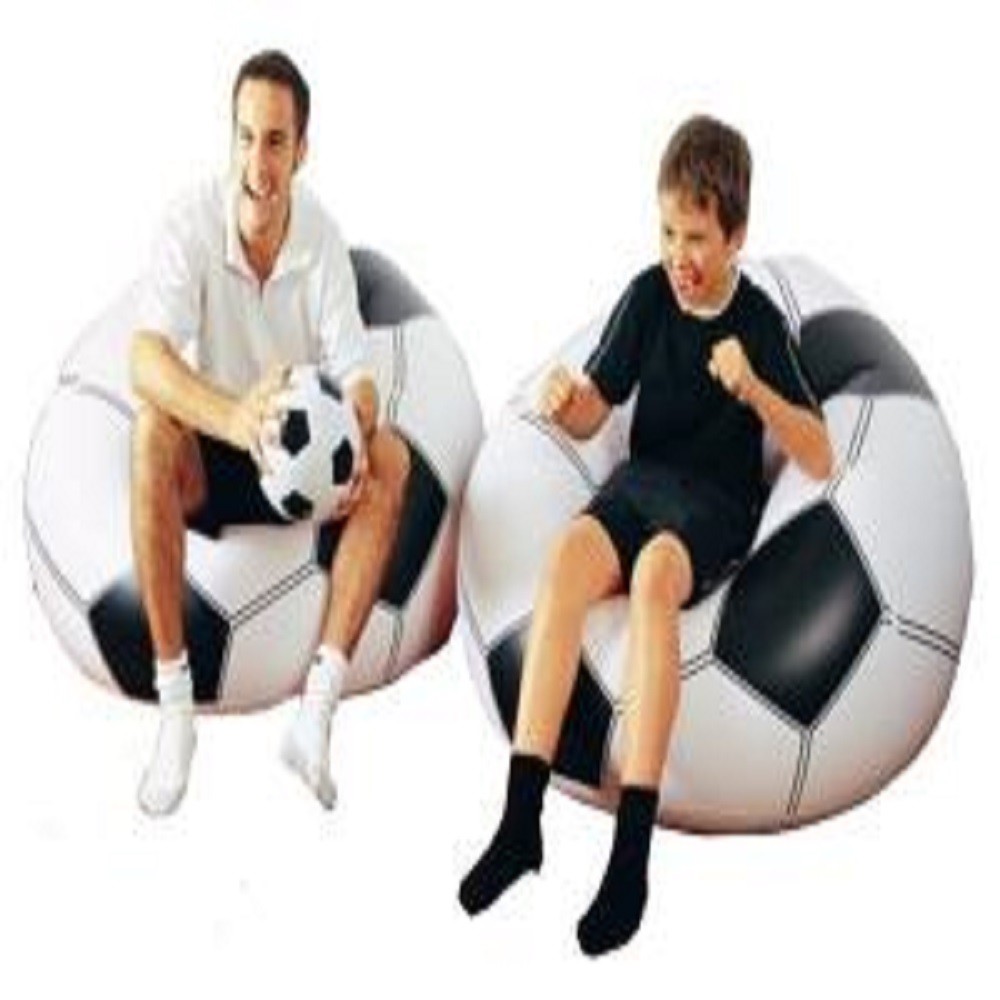 INTIME Sofa Angin Model Bola Soccer /  Air Sofa Soccer / Kursi Bola Angin