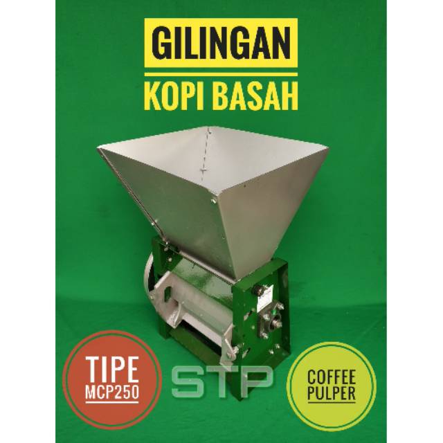 Gilingan Kopi Basah Kupas Kulit Kopi MCP250