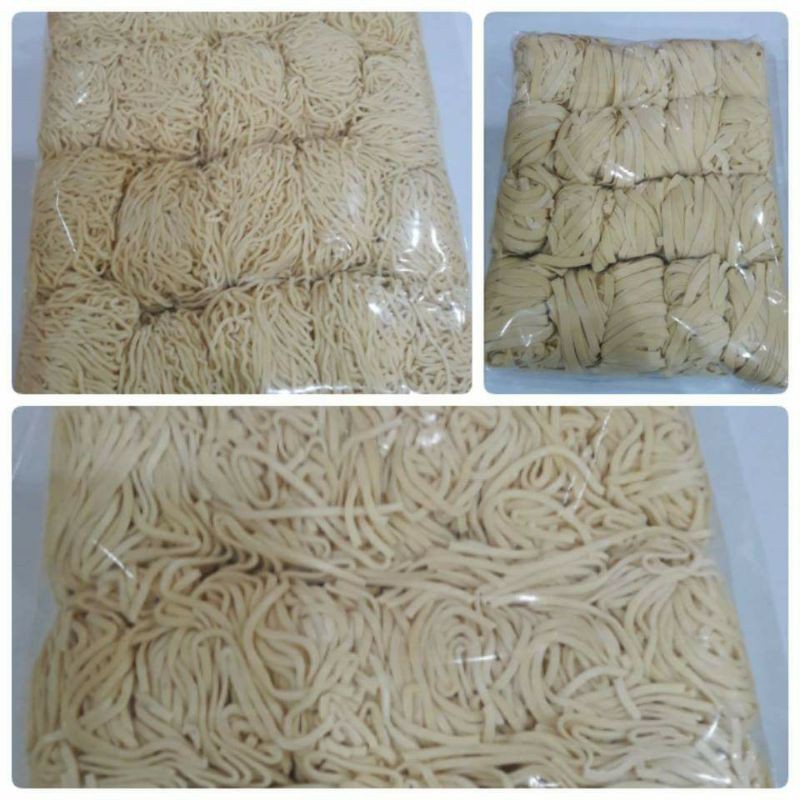

mie basah kecil dan mie lebar per kilo rp.35.000