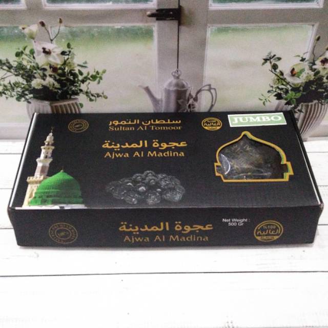 Kurma ajwa jumbo 500g sultan al tomoor