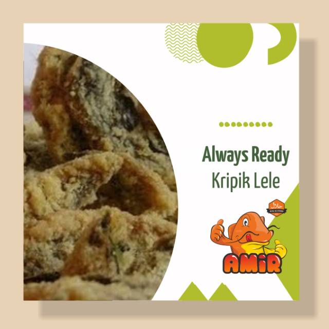 

Kripik Kulit Lele Amir