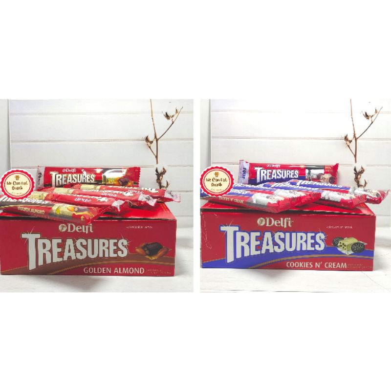 

Coklat Delfi Treasure Chocolate 36gr (isi 4)