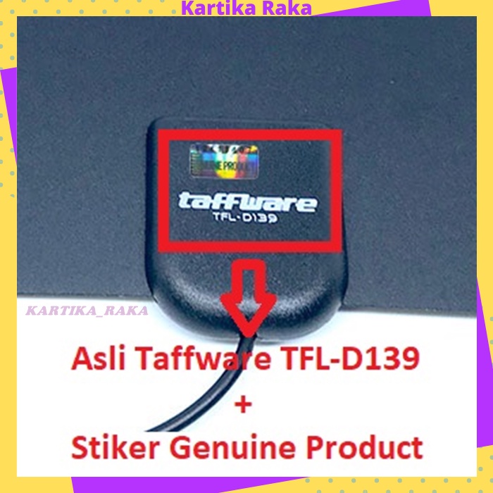 KR Antena TV Digital Indoor DVB-T2 4K High Signal Gain 25 dB Digital Taffware TFL-D139