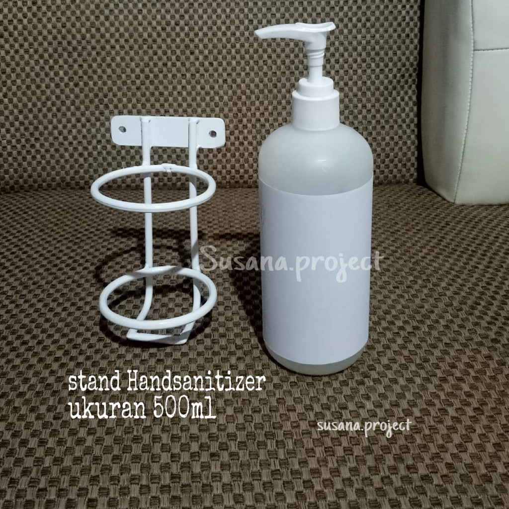 -SUSANA PROJECT-Stan hand sanitizer / tempat hand sanitizer 500ml / standing hand sanitizer + fische
