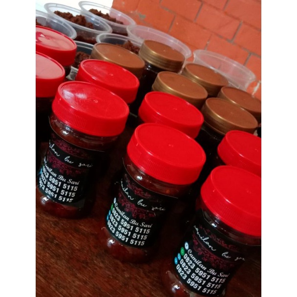 

sambal ayam kremes home made 150ml/sambal terasi/sambal lalapan