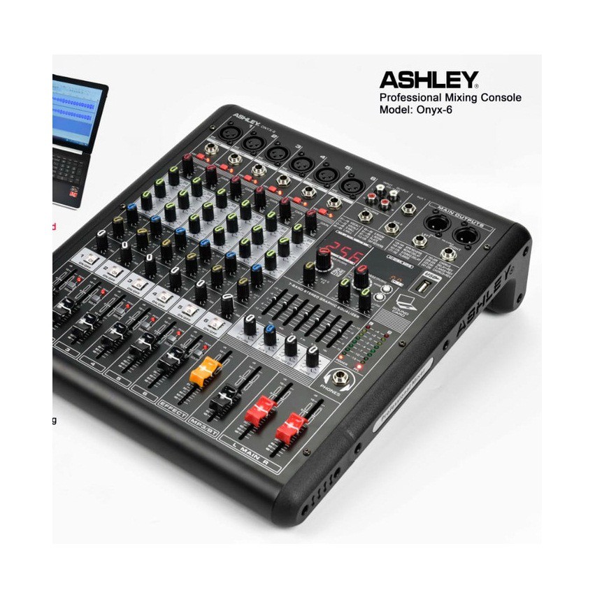 Mixer Ashley 6 Channel Onyx-6 Original