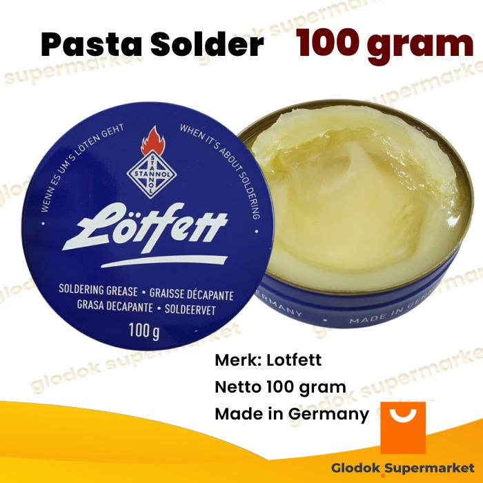 Pasta Solder Lotfett 100 Gram Minyak Soldering Grease 100gr