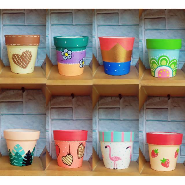 

(GROSIR) POT LUKIS MIXCOLOR