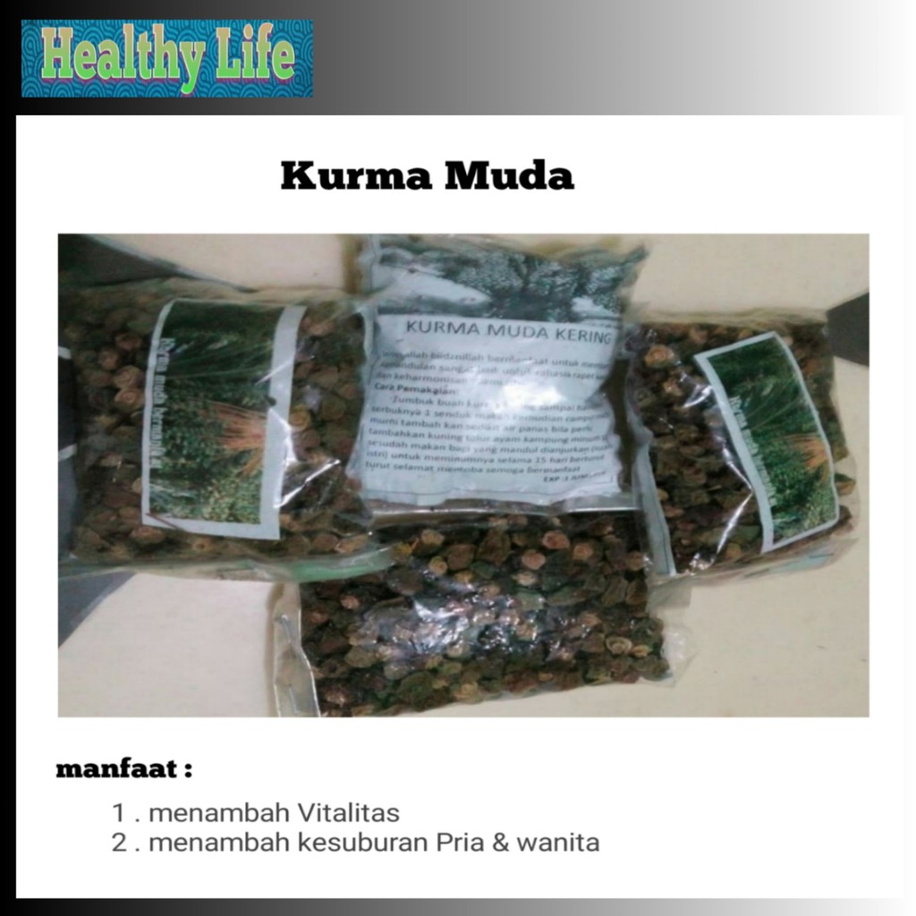 

KURMA MUDA/KURMA HIJAU KERING KURMA KERING VITALITAS STAMINA PRIA WANITA ORIGINAL