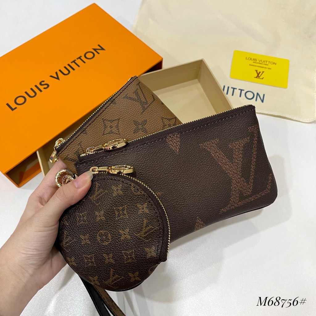 New Arrivall  New Item   LV Trio Pouch in Monogram #M68756