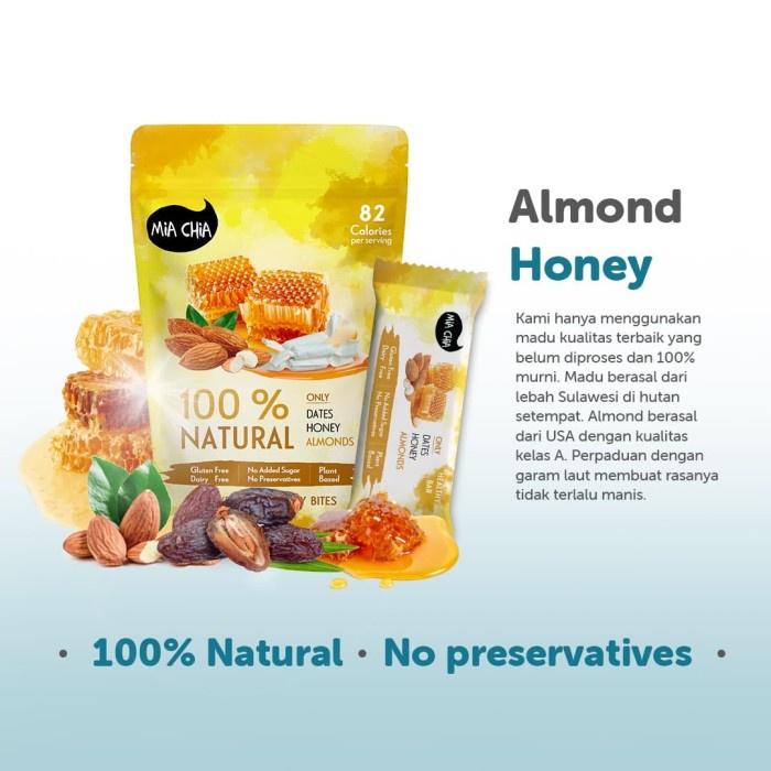 

INSTANT-CAMILAN- HEALTHY SNACK MIA CHIA ALMOND HONEY BITES -CAMILAN-INSTANT.