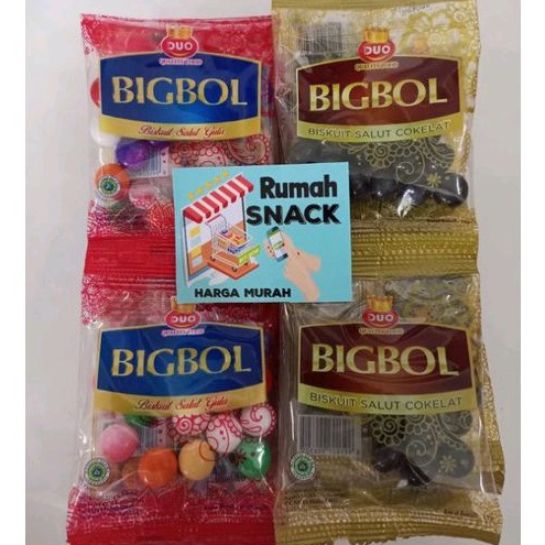 

bigbol biskuit coklat dan pelangi 1 rentang isi 10 pcs