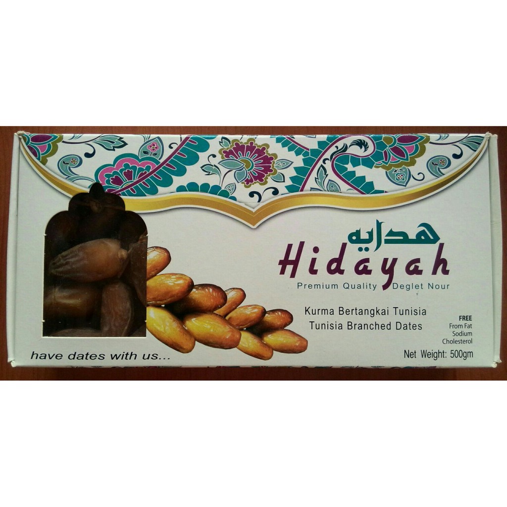 

Kurma HIDAYAH KEMASAN 500GR – PROMO KURMA PALM 500GR