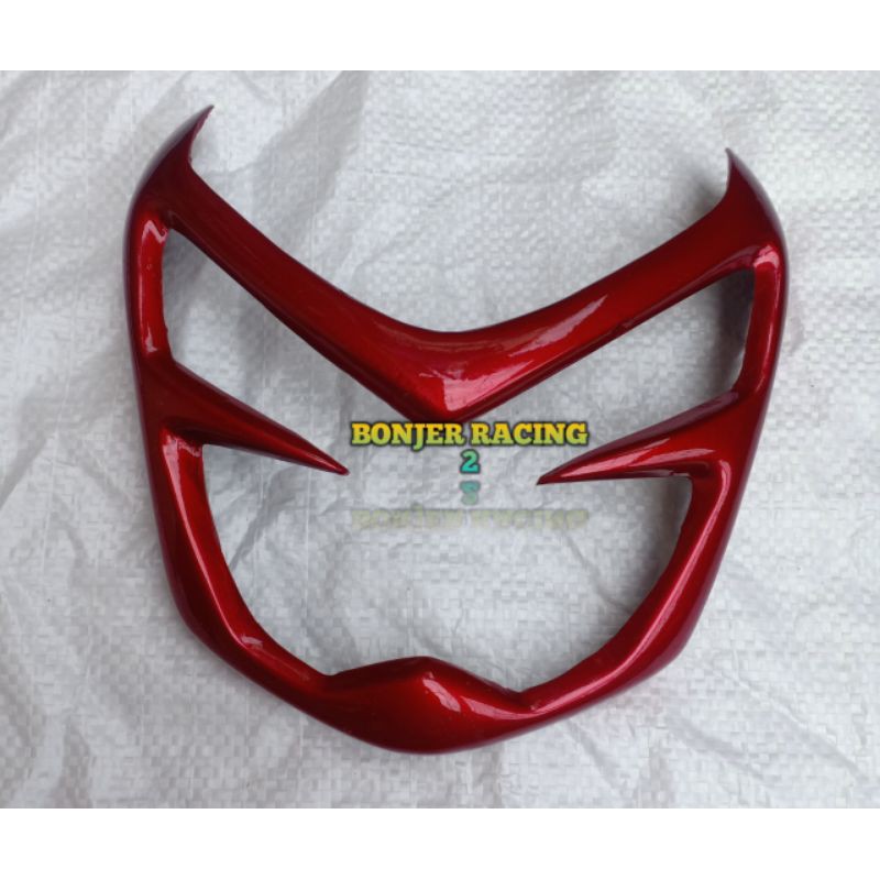 Lis lampu depan cover Lis lampu depan Yamaha Mio Z Mio M3 merah