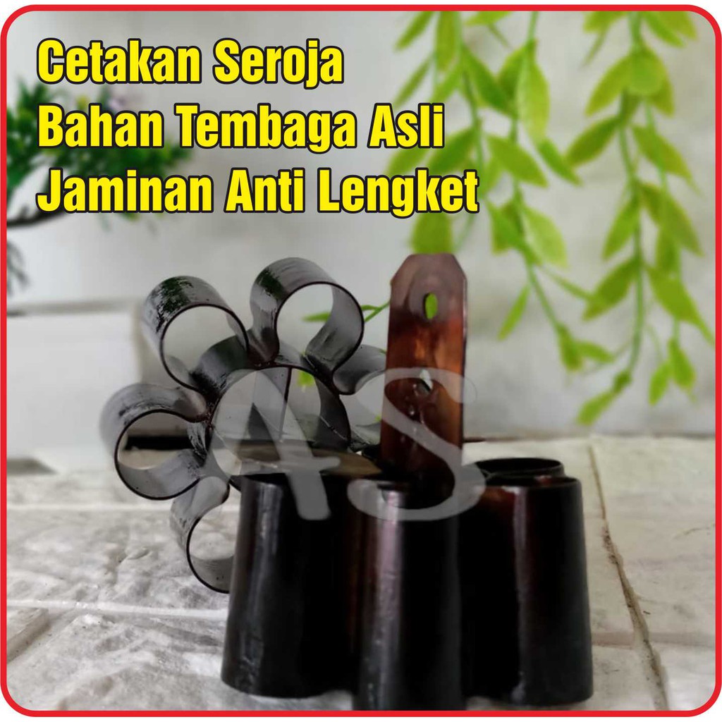 CETAKAN SEROJA UKURAN 6 CM