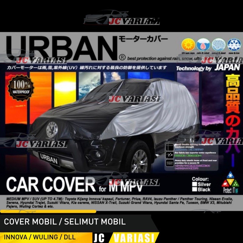 URBAN COVER / SELIMUT MOBIL / SARUNG MOBIL AVANZA VELOZ