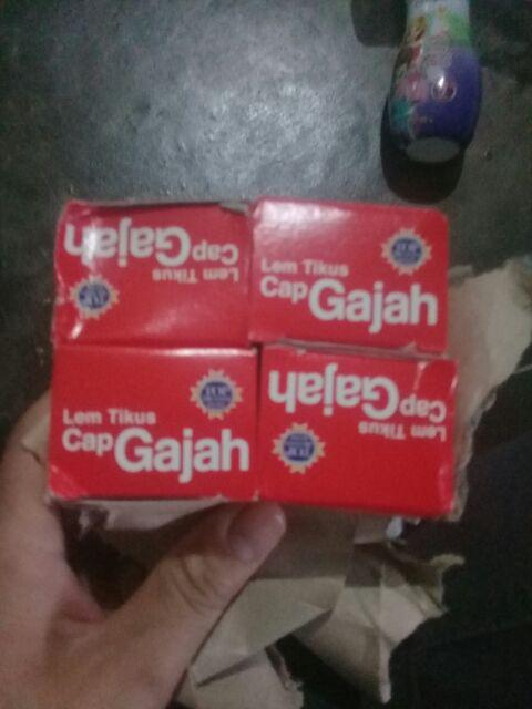 Lem Tikus Cap Gajah 100 Ml Jebakan Tikus